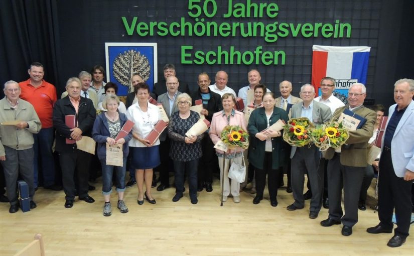 Dorffest zum 50 jährigen Jubiläum des Verschönerungsvereins Eschhofen 1963 e. V.